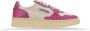 Autry Leren Vetersneakers voor Vrouwen Pink Dames - Thumbnail 1