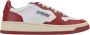 Autry Vintage lage leren sneakers met Amerikaanse vlag detail Rood - Thumbnail 1