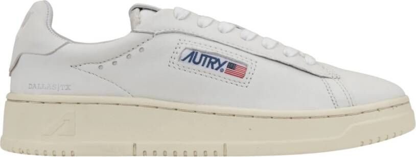 Autry Leren Vetersneakers voor Vrouwen White Dames