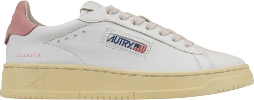 Autry Dallas Low Dames Sneakers White Dames