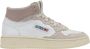 Autry Leren Vetersneakers voor Vrouwen White Dames - Thumbnail 2