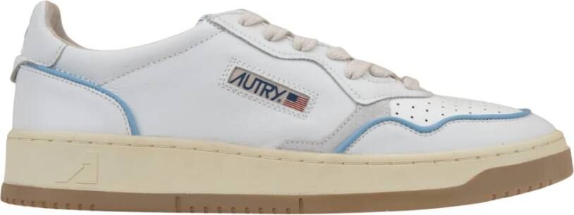 Autry Leren Vetersneakers White Heren