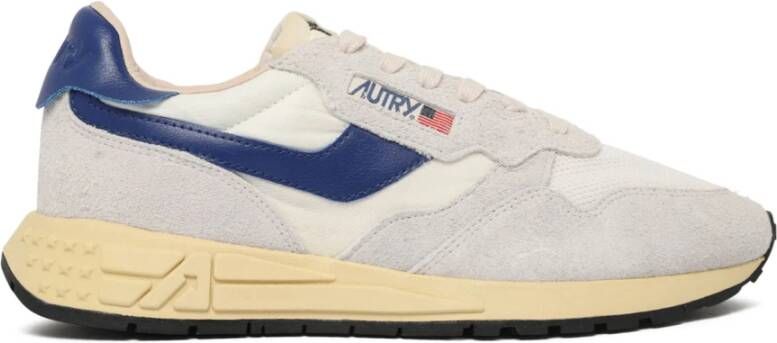 Autry Witte Sneakers voor een stijlvolle look Multicolor