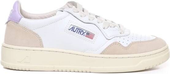 Autry Witte Medalist Sneakers met Logo Patch Multicolor Dames - Foto 6