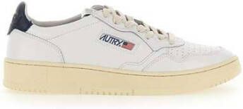Autry Logo-Patch Low-Top Sneakers Wit Heren