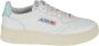Autry Lage Dames Wit Turquoise Sneakers White Dames - Thumbnail 1