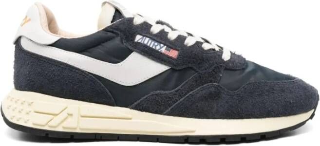 Autry Marineblauwe Veterschoenen den