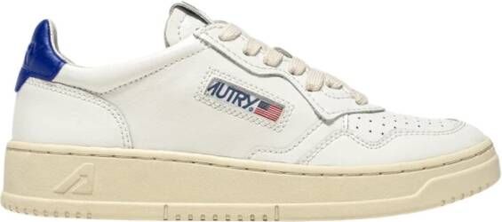 Autry Medalist 01 Lage Leren Sneakers White Heren