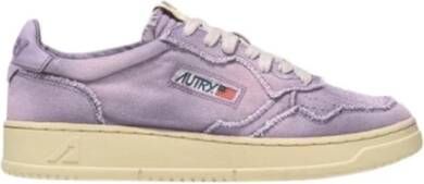 Autry Medalist Aulw Sneakers Paars Dames
