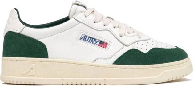 Autry Witte Sneakers voor Mannen Stijlvol