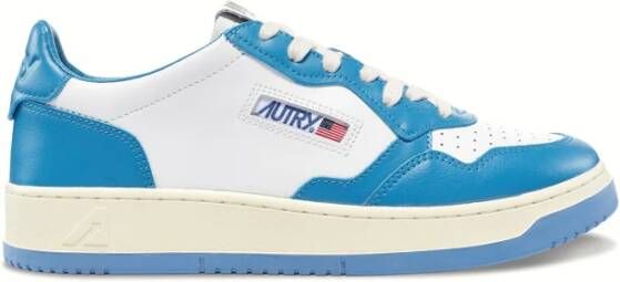 Autry Medalist Bicolour Lage Tennisschoenen White Heren