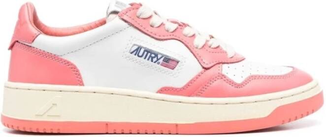 Autry "Medalist Camera Sneakers" Roze Dames