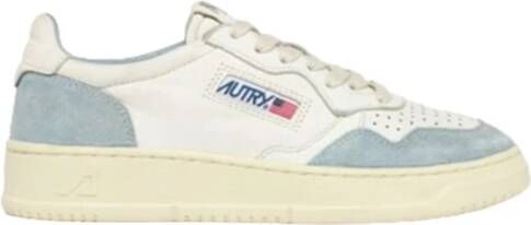 Autry Medalist Goat Suede Wit Prtfino Schoen White Heren