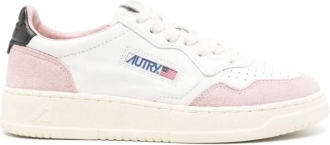 Autry Medalist Lage Leren Suède Sneakers