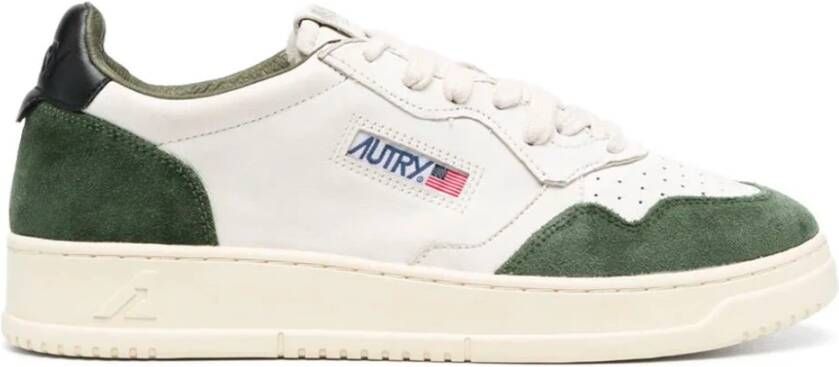 Autry Medalist Lage Sneakers Green Dames