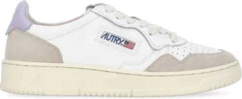 Autry Witte Medalist Sneakers met Logo Patch Multicolor Dames - Foto 7