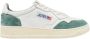 Autry Medalist Lage Sneakers Wit en Militair Groen Suède White Heren - Thumbnail 21