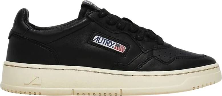 Autry Medalist Low Man Sneakers Stijlvol en Comfortabel Zwart Heren