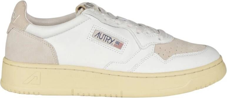 Autry Medalist Low Dames Sneakers Wit Dames