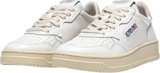 Autry Witte Leren Sneakers met Iconische Achterzak White Dames - Foto 11