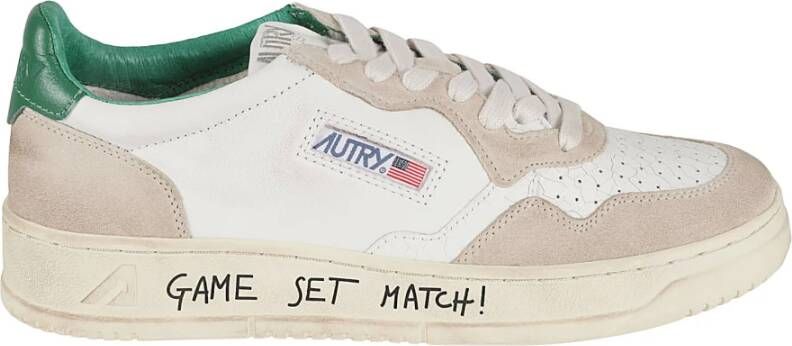 Autry Medalist Low Man Sneakers White Heren