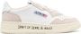 Autry Medalist Low Sneaker in Blanco Taupe Letters Multicolor Dames - Thumbnail 1
