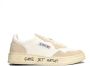 Autry Leren lage sneakers met suède inzetstukken Beige Dames - Thumbnail 23