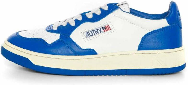 Autry Medalist Low Sneakers Aulmwb15 Blauw Heren