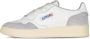 Autry Vintage-geïnspireerde lage sneakers van wit grijs leer White Heren - Thumbnail 1