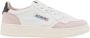 Autry Witte Medalist Sneakers met Roze Inzetstukken Multicolor Dames - Thumbnail 8