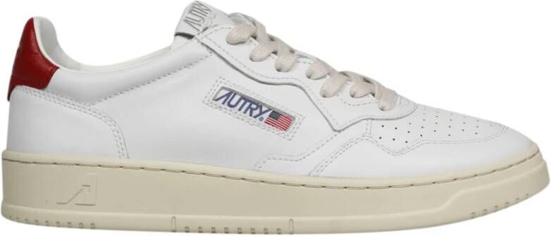 Autry "Medalist Low Sneakers Stijlvol en Duurzaam" Wit Heren