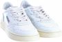 Autry Medalist Low Sneakers In Leather Color White Pink Wit Dames - Thumbnail 5