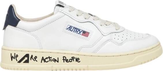 Autry Medalist Low Sneakers Wit Heren