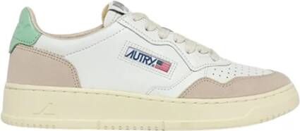 Autry Witte Medialist Sneakers Logo Patch Multicolor Dames