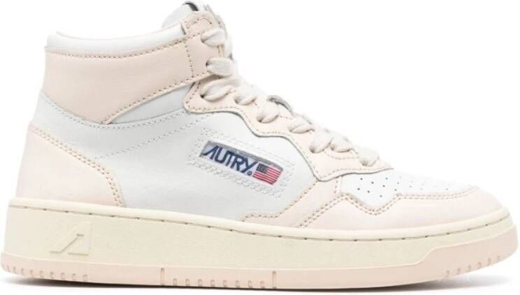 Autry Medalist Mid Dames Sneakers White Dames
