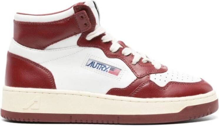 Autry Medalist Mid Dames Sneakers White Dames