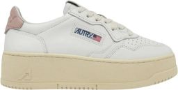 Autry Witte Veterschoenen met Rubberen Zool White Dames