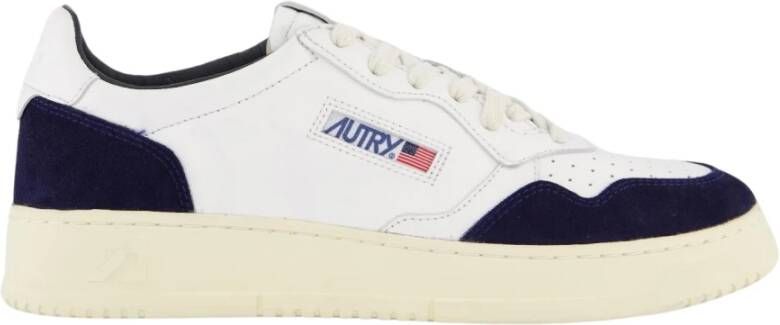 Autry Medalist Sneaker Wit Blauw White Heren