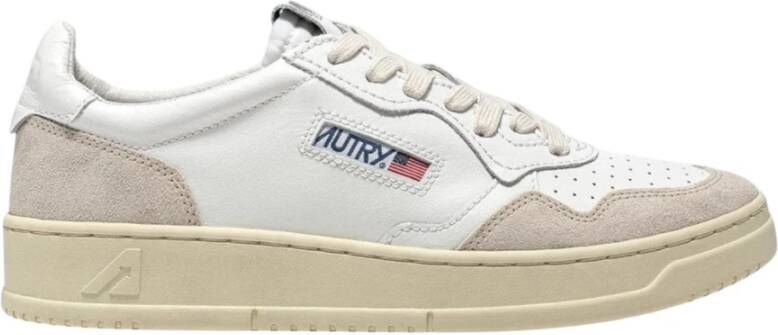 Autry Medalist Sneakers in leer en suède