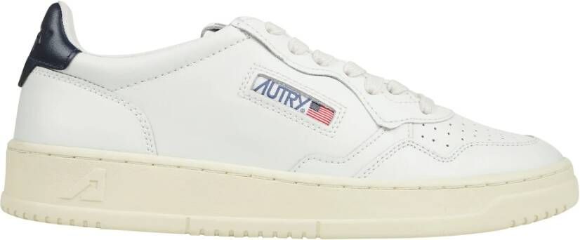 Autry Medalist Witte Leren Sneakers