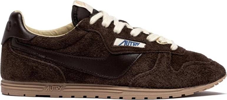 Autry Metallic Suède Sneaker
