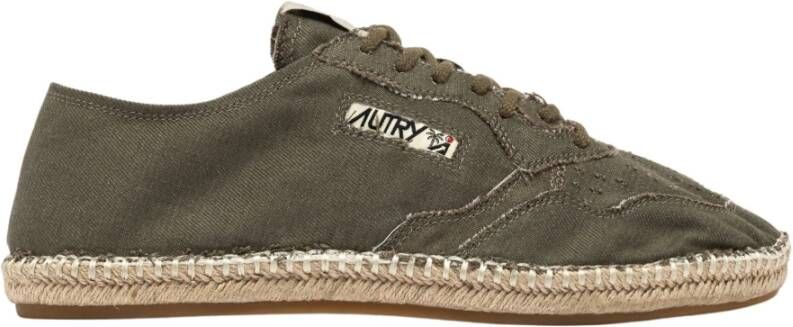 Autry Militaire Stijl Espadrilles