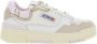 Autry Multicolor Lage Top Sneakers met Geperforeerde Neus Multicolor Dames - Thumbnail 16