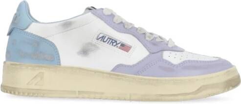 Autry Multicolor Leren Sneakers voor Vrouwen Multicolor Dames
