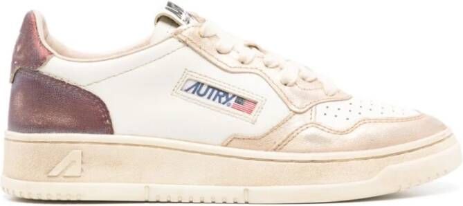 Autry Multicolor Vintage Sneakers White Dames