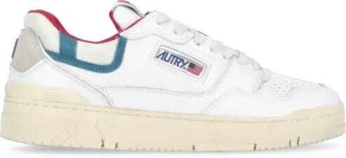 Autry Multikleur Sneakers met Ademende Details White Heren