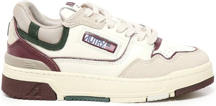 Autry Multikleur Sneakers met Leer en Suède