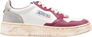 Autry Panelled Sneakers Wit Dames