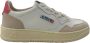 Autry Leren lage sneakers met contrasterende inzetstukken White - Thumbnail 10