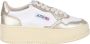 Autry Platform Leren Sneakers Paneel Ontwerp Multicolor Dames - Thumbnail 34